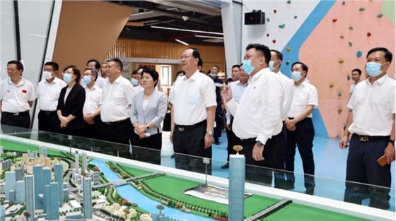 毛偉明寄語(yǔ)馬欄山：努力打造具有中國(guó)特色、全國(guó)領(lǐng)先、全球影響力的媒體融合新地標(biāo)