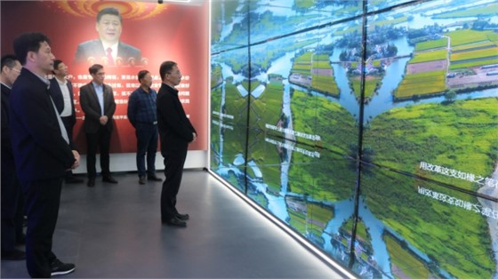 羅小云副省長(zhǎng)調(diào)研贛撫平原灌區(qū)相關(guān)工作，并參觀江西省農(nóng)業(yè)水價(jià)綜合改革宣傳展覽中心